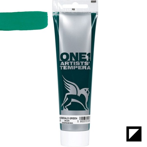 Farba tempera One Renesans 100 ml - 13 Zieleń szmaragdowa