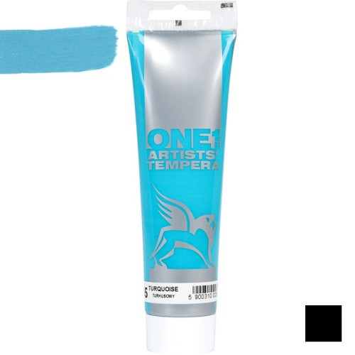 Farba tempera One Renesans 100 ml - 15 Turkusowy