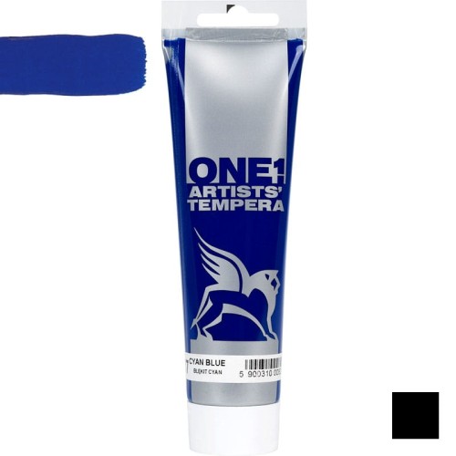 Farba tempera One Renesans 100 ml - 17 Błekit cyjan