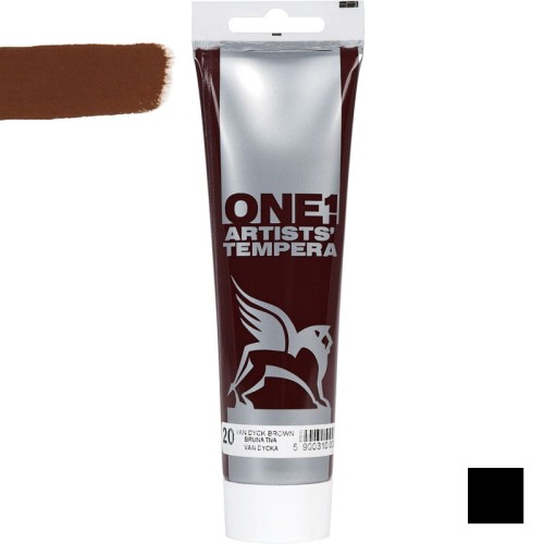 Farba tempera One Renesans 100 ml - 20 Brąz van Dycka