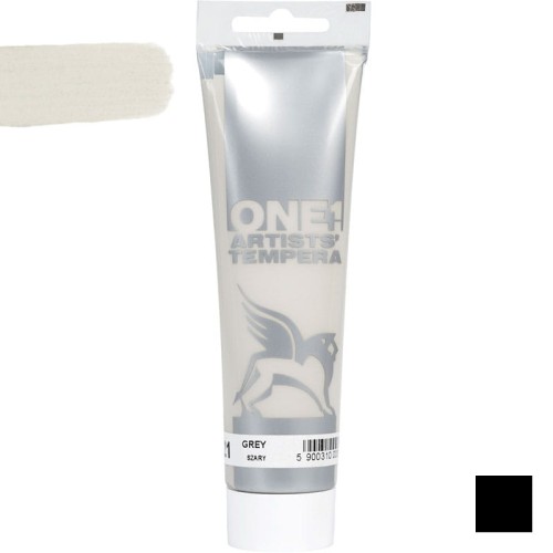 Farba tempera One Renesans 100 ml - 21 Szary