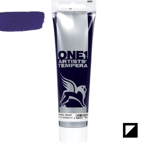 Farba tempera One Renesans 100 ml - 25 Fiolet mineralny