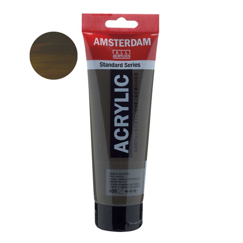 Farba akrylowa Amsterdam Acrylic 250 ml - 408 Raw Umber
