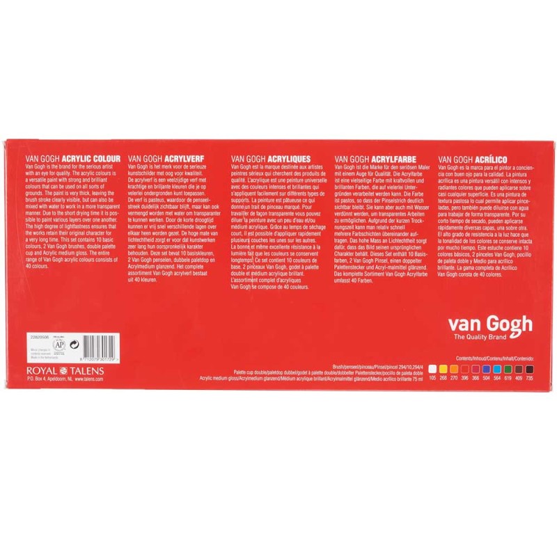 Zestaw-farb-akrylowych-Van-Gogh-10x40-ml-+-akcesoria
