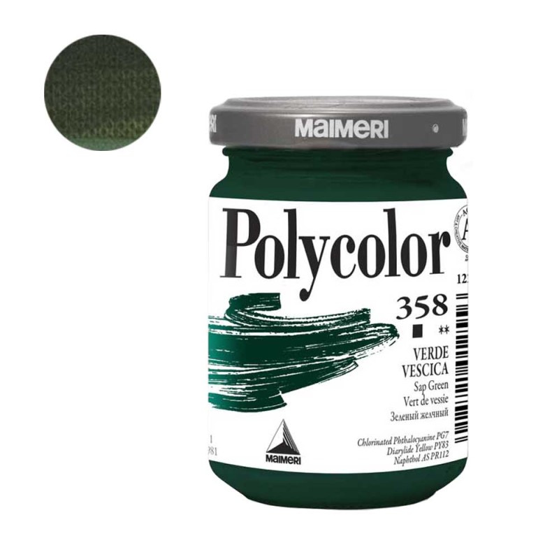 Farba akrylowa Polycolor 140 ml - 358 Sap Green
