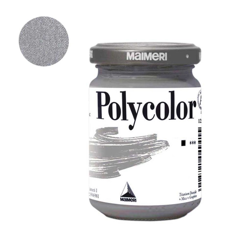 Farba akrylowa Polycolor 140 ml - 497 Steel