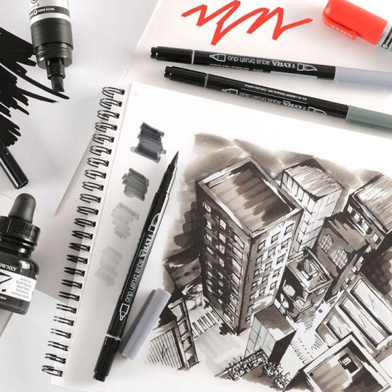 Blok do markerów i sprayu Canson THE WALL - A3, 200 g