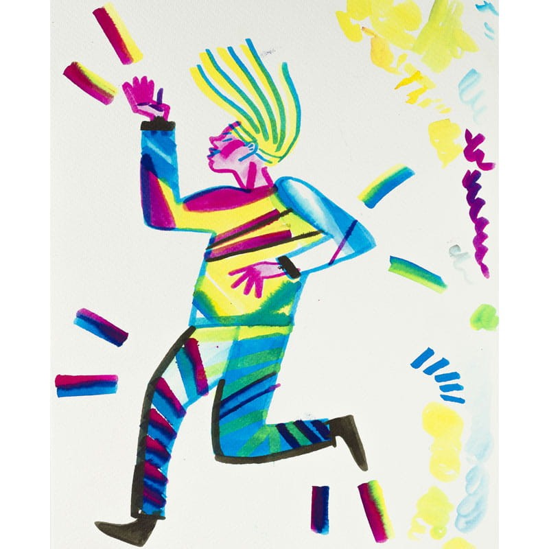 Zestaw markerów Ecoline Brush Pen 5 szt Primary