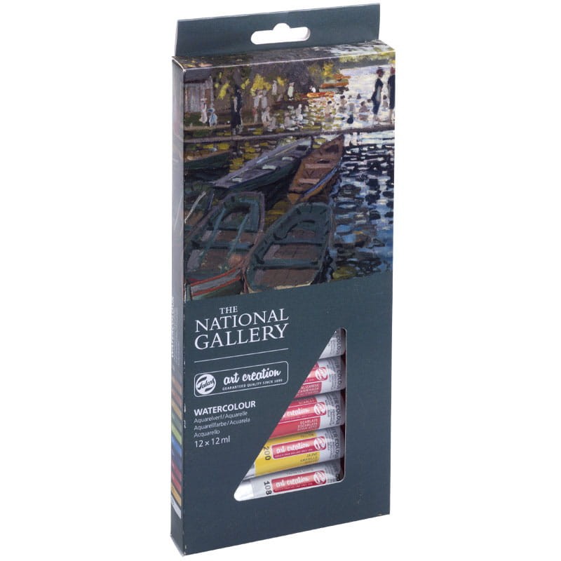 Zestaw farb akwarelowych  Watercolour set 12x12ml National Gallery  Art Creation Talens
