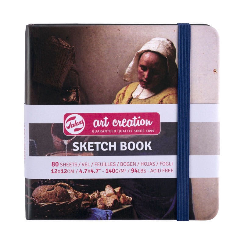 Sketch Book Milkmaid 140G 12x12 cm  Art Creation Talens