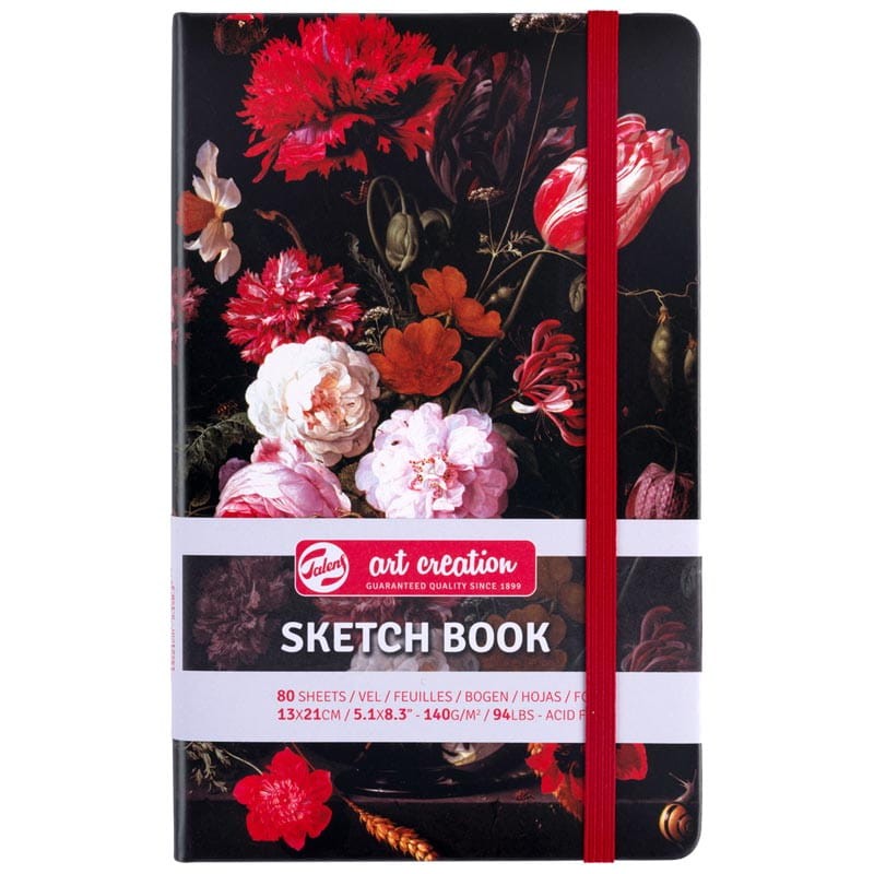 Szkicownik-Flowers-ArtCreation-140-g14-x-21-cm-80-ark-9314252M