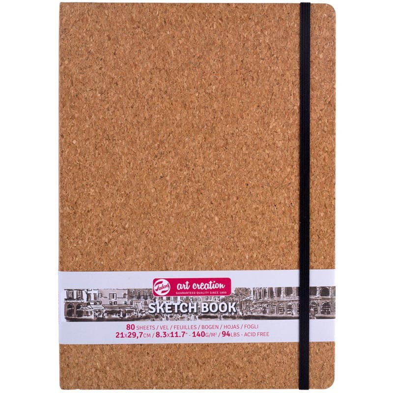 Szkicownik ArtCreation korkowa okładka  A4 140 g 80 ark. 9314053M