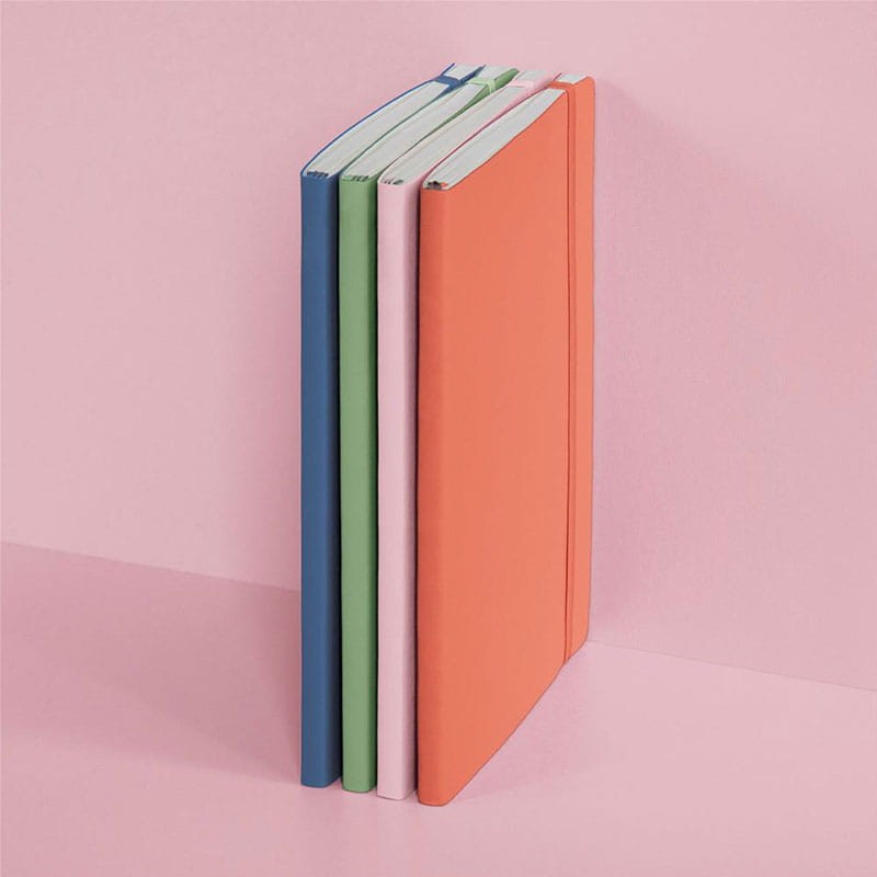 Notatnik Leuchtturm1917 w kropki A5 twarda okładka - Szałwiowy