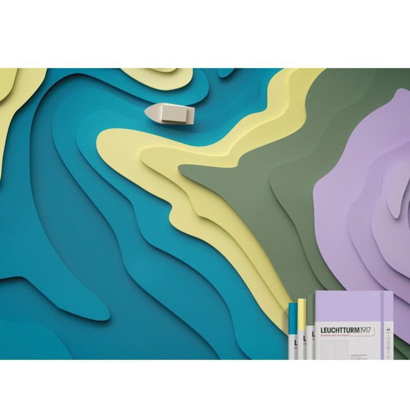 Notatnik Leuchtturm1917 w kropki A5 twarda okładka - Vanilla