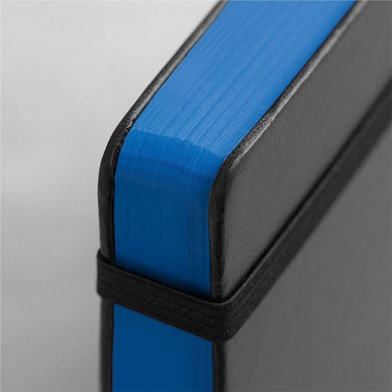 Notatnik Leuchtturm1917 Bauhaus w kropki A5 twarda okładka - Czarny