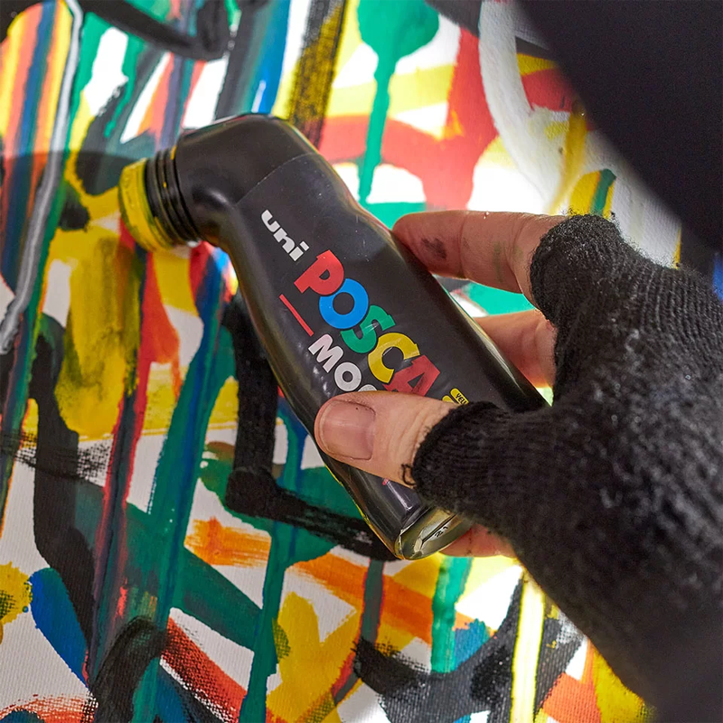 Pisak POSCA MOP'R PCM-22 3.0-19.0 mm Black