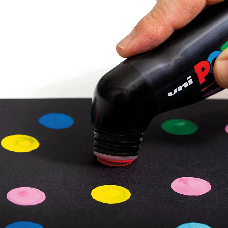 Pisak POSCA MOP'R PCM-22 3.0-19.0 mm Black