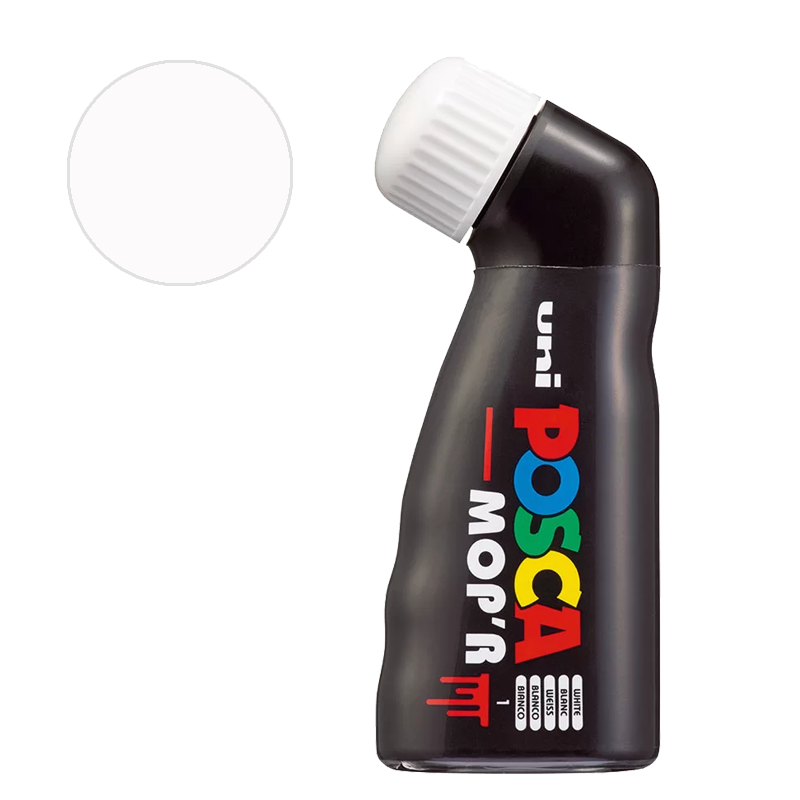 Pisak POSCA MOP'R PCM-22 3.0-19.0 mm White