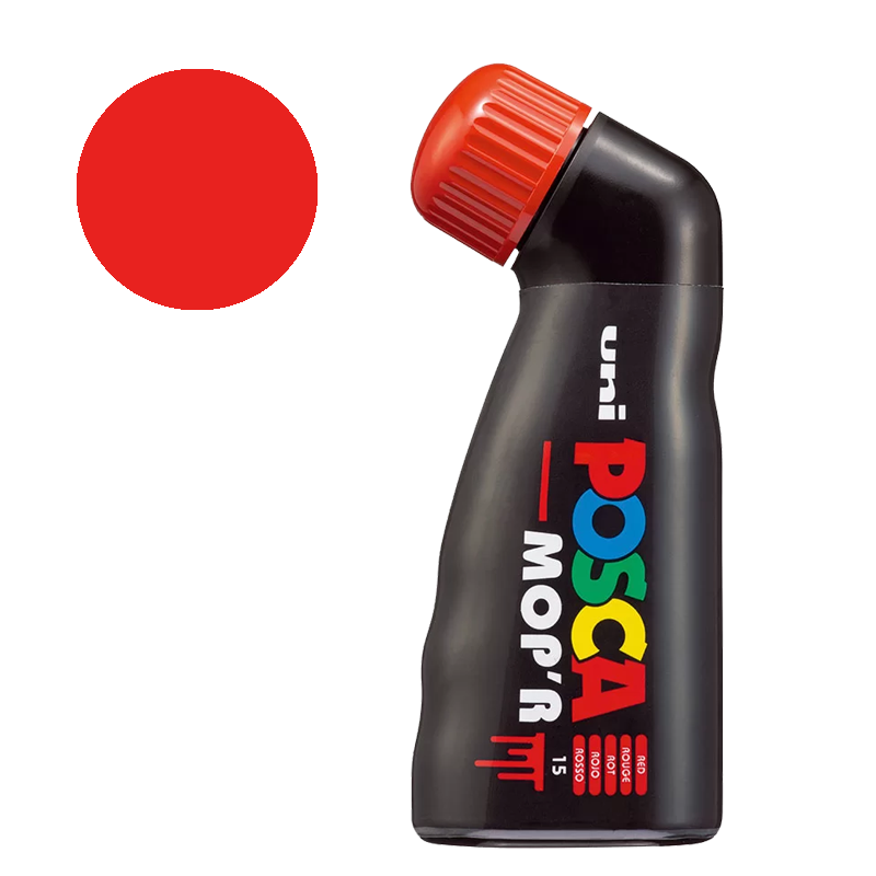 Pisak POSCA MOP'R PCM-22 3.0-19.0 mm Red