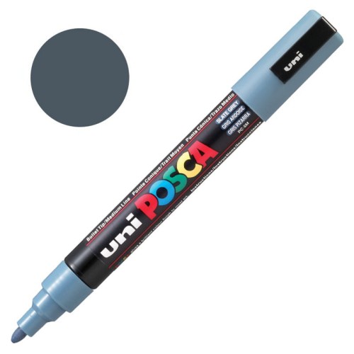 Marker POSCA PC-5M 1.8-2.5 mm Slate Grey