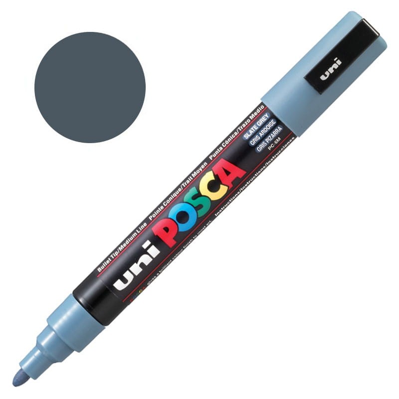 Marker POSCA 5M 1.8-2.5 mm 61 Slate Grey
