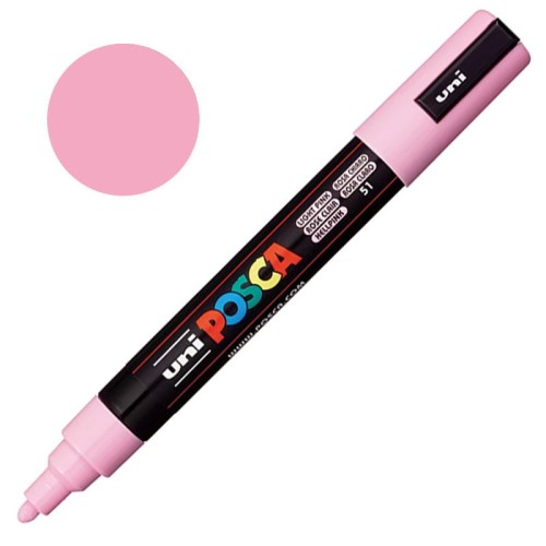 Marker POSCA PC-5M 1.8-2.5 mm Light Pink