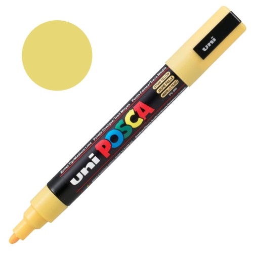 Marker POSCA PC-5M 1.8-2.5 mm Straw Yellow