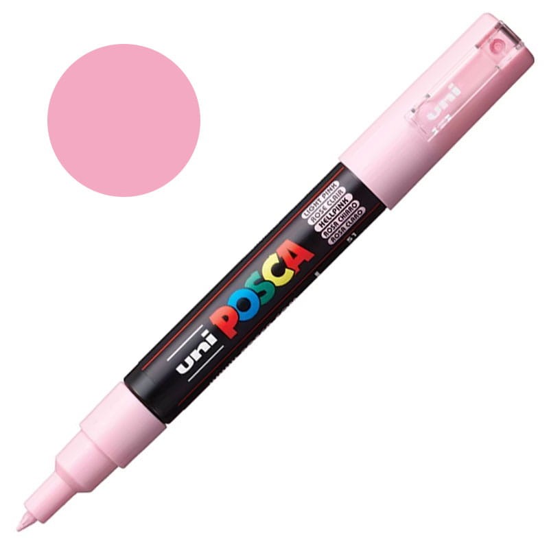 Marker POSCA 1M 0.7 mm 51 Light pink