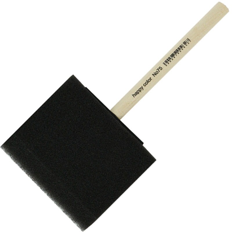 Pędzel gąbkowy płaski Happy Color 7271 – 75 mm