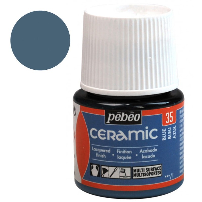 Farba Ceramic Pebeo 45 ml - 35 Blue