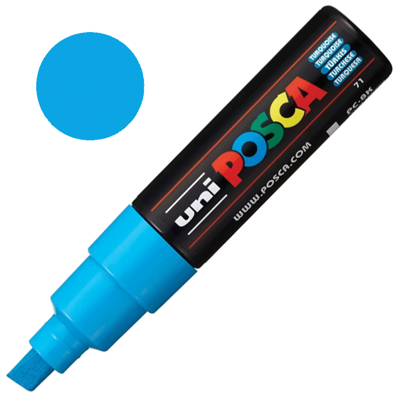 Marker POSCA PC-8K 71 Turquoise