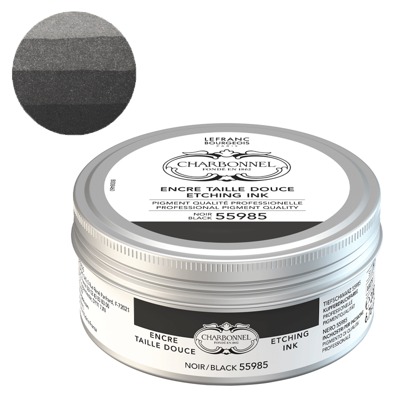 FARBA GRAFICZNA CHARBONNEL LEFRANC & BOURGEOIS 200 ML CZARNA 55985