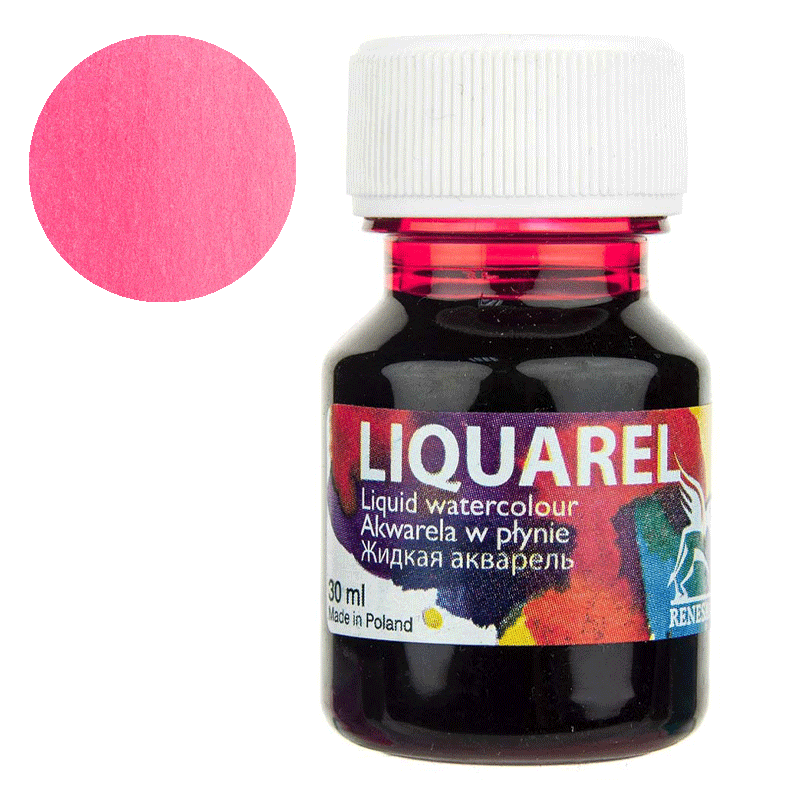 Farba akwarelowa w płynie Liquarel 30 ml - 135 Róż pastelowy