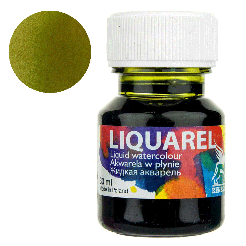 Farba akwarelowa w płynie Liquarel 30 ml - 159 Zieleń soczysta