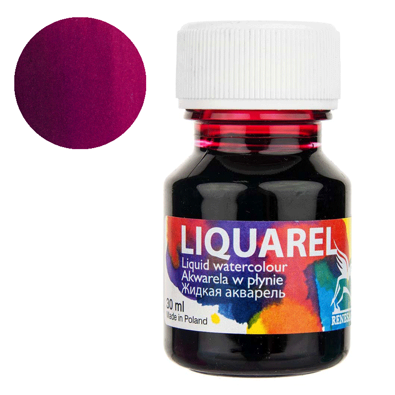 Farba akwarelowa w płynie Liquarel 30 ml - 139 Bordeoux