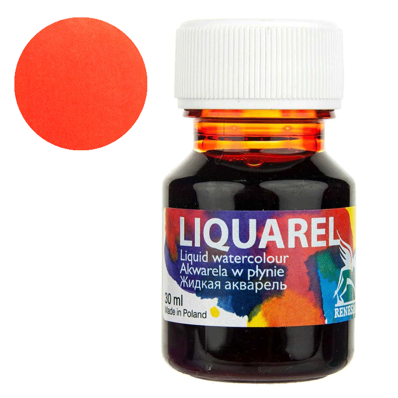 Farba akwarelowa w płynie Liquarel 30 ml - 131 Cynober