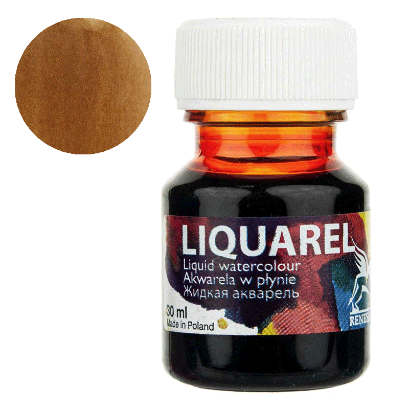 Farba akwarelowa w płynie Liquarel 30 ml - 145 Sepia