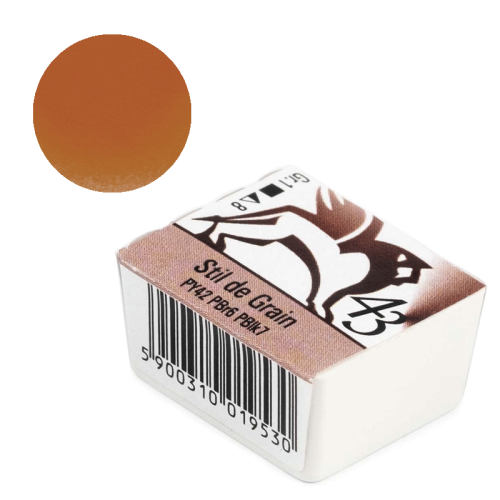 Farba akwarelowa Renesans półkostka - 43 Stil de grain