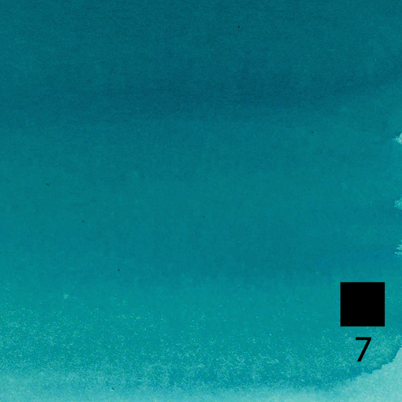 Farba akwarelowa Renesans kostka - 28 Zieleń ultramaryna