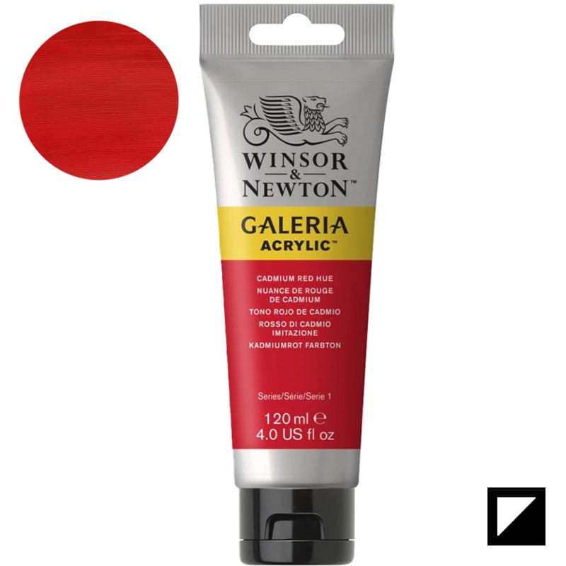 Farba akrylowa Galeria Winsor & Newton 120 ml - 095 Cadmium Red Hue 01