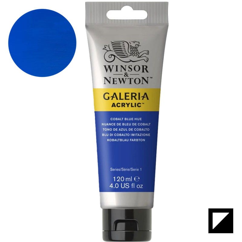 Farba akrylowa Galeria Winsor & Newton 120 ml - 179 Cobalt Blue Hue 01