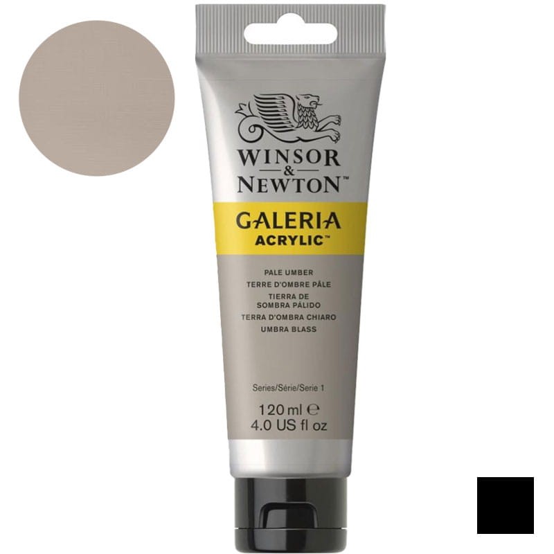 Farba akrylowa Galeria Winsor & Newton 120 ml - 438 Pale Umber 01