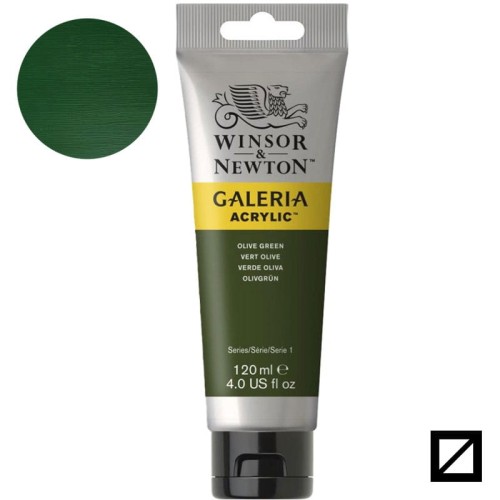 Farba akrylowa Galeria Winsor & Newton 120 ml - 447 Olive Green