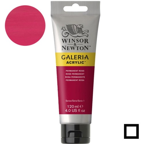 Farba akrylowa Galeria Winsor & Newton 120 ml - 502 Permanent Rose