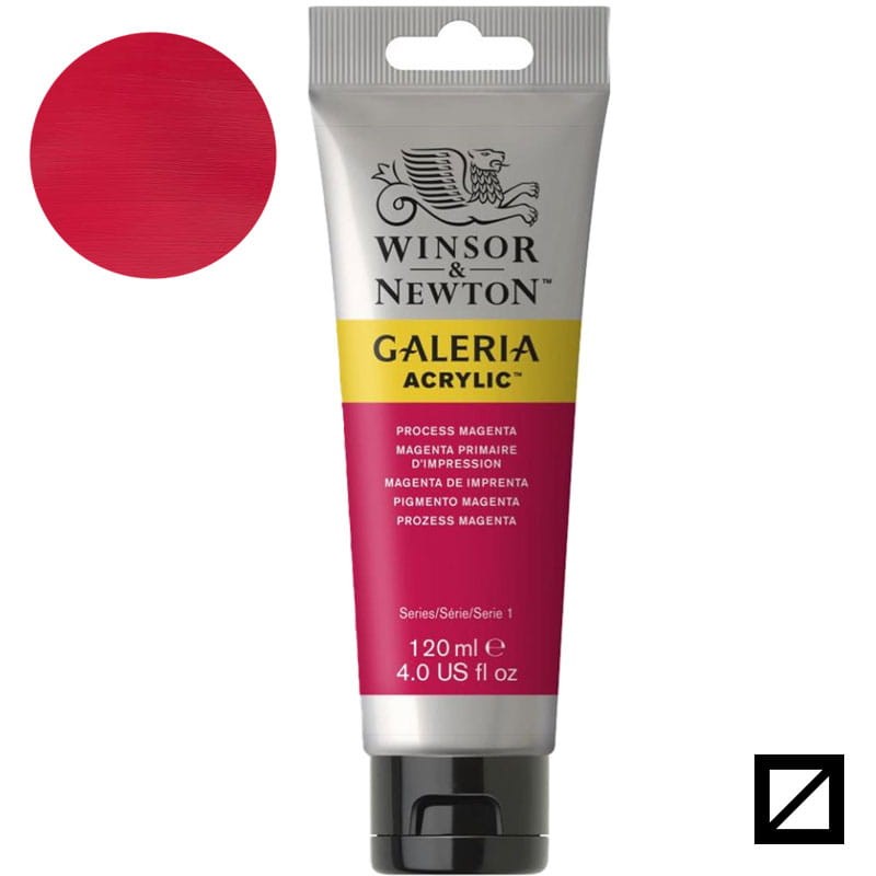 Farba akrylowa Galeria Winsor & Newton 120 ml - 533 Process Magenta 01