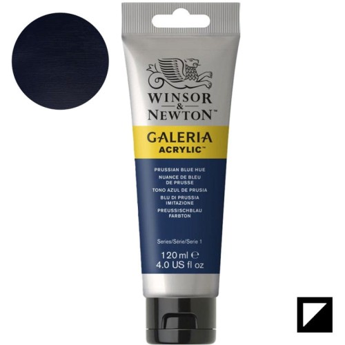 Farba akrylowa Galeria Winsor & Newton 120 ml - 541 Prussian Blue Hue