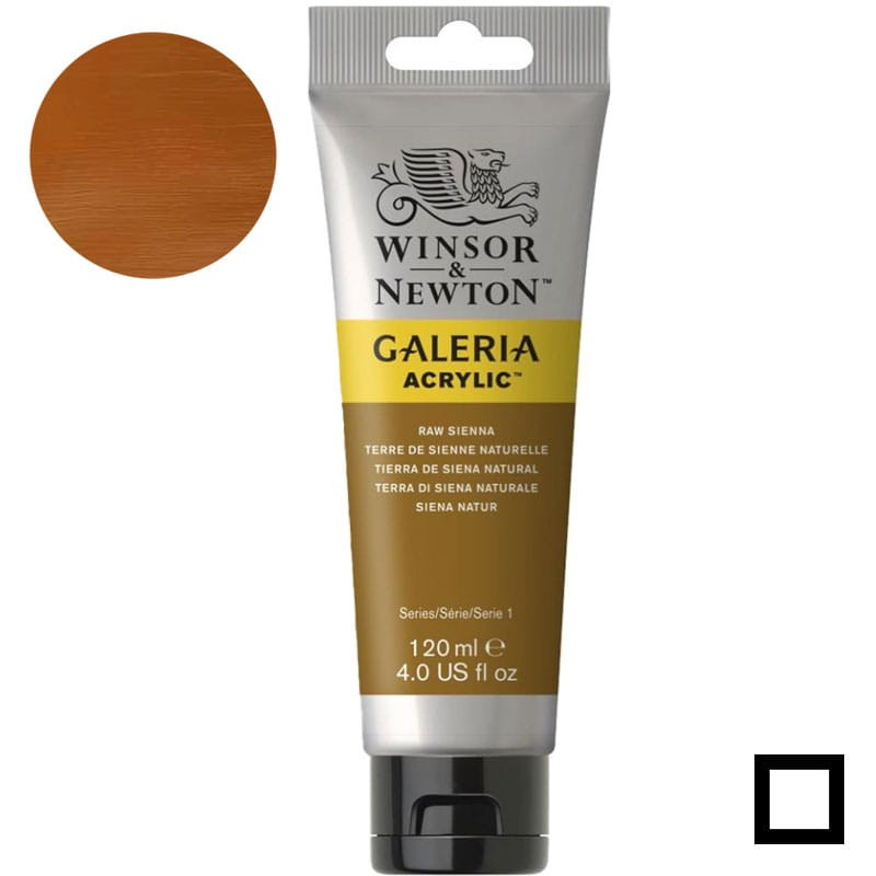 Farba akrylowa Galeria Winsor & Newton 120 ml - 552 Raw Sienna 01