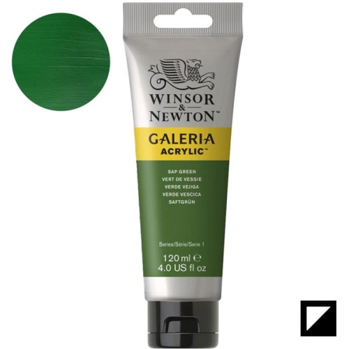 Farba akrylowa Galeria Winsor & Newton 120 ml - 599 Sap Green