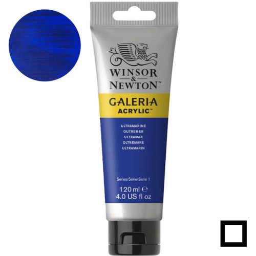 Farba akrylowa Galeria Winsor & Newton 120 ml - 660 Ultramarine