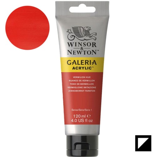 Farba akrylowa Galeria Winsor & Newton 120 ml - 682 Vermilion Hue